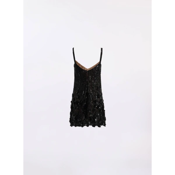 Elie Saab Bead Embroidered Short Dress, view 5