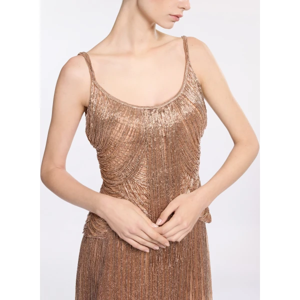 Elie Saab Bead Embroidered Top, view 4