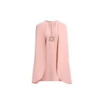 Elie Saab Cape Cady Short Dress