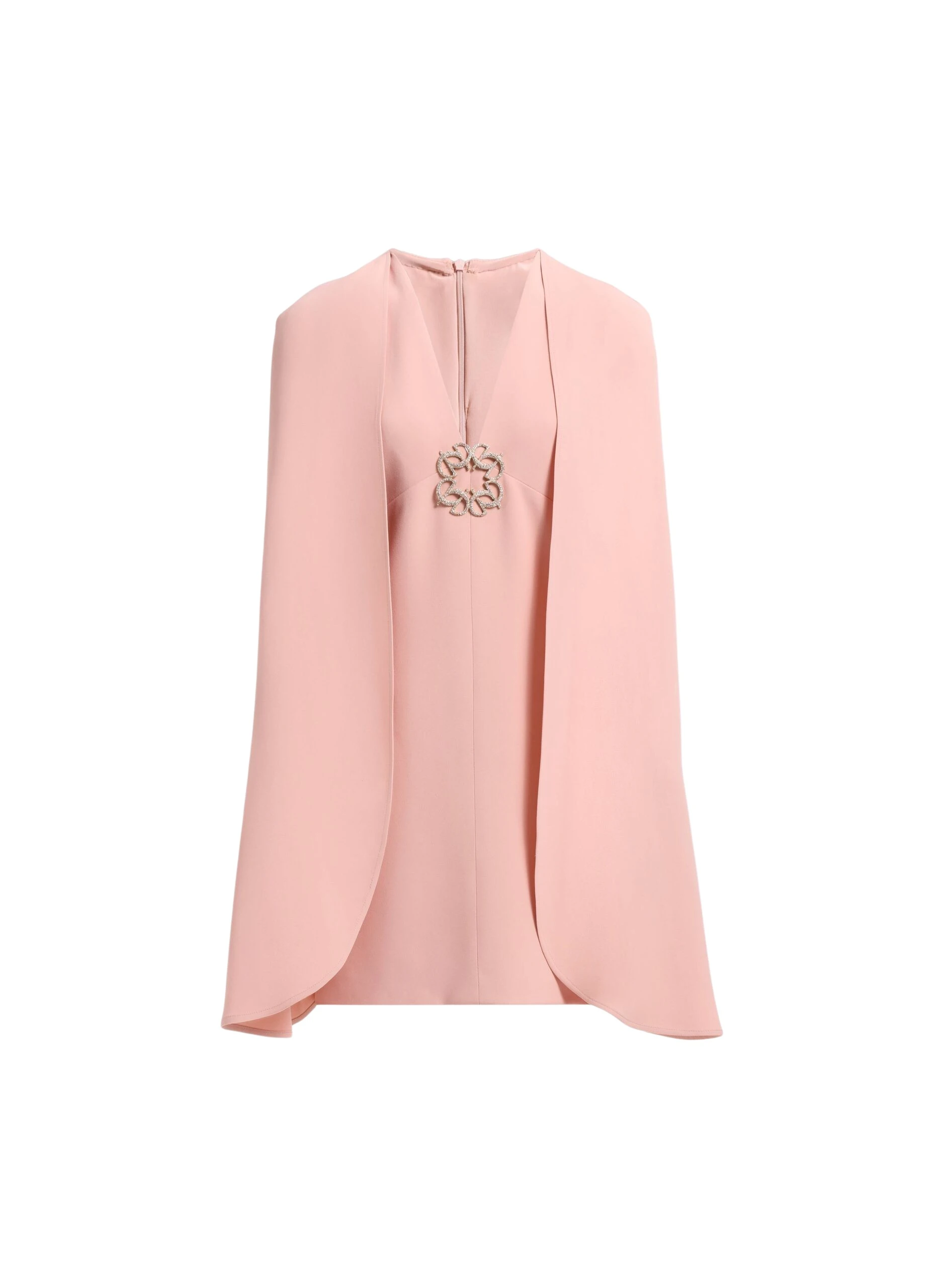 Elie Saab Cape Cady Short Dress