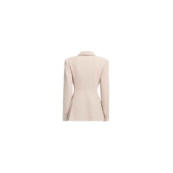 Elie Saab Cotton Canvas Blazer, view 5