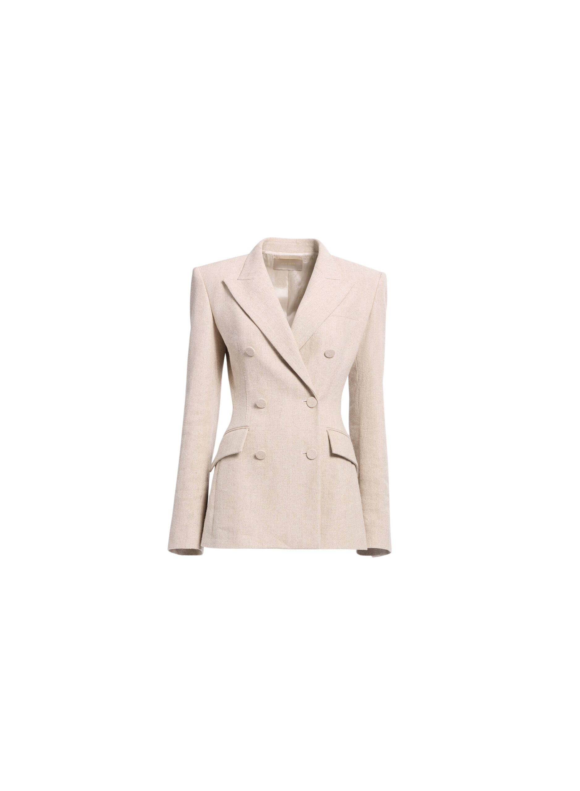 Elie Saab Cotton Canvas Blazer