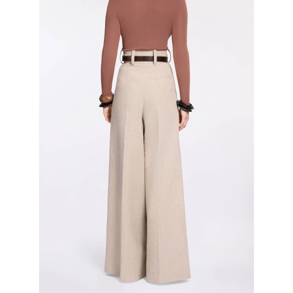 Elie Saab Cotton Canvas Pants, view 3