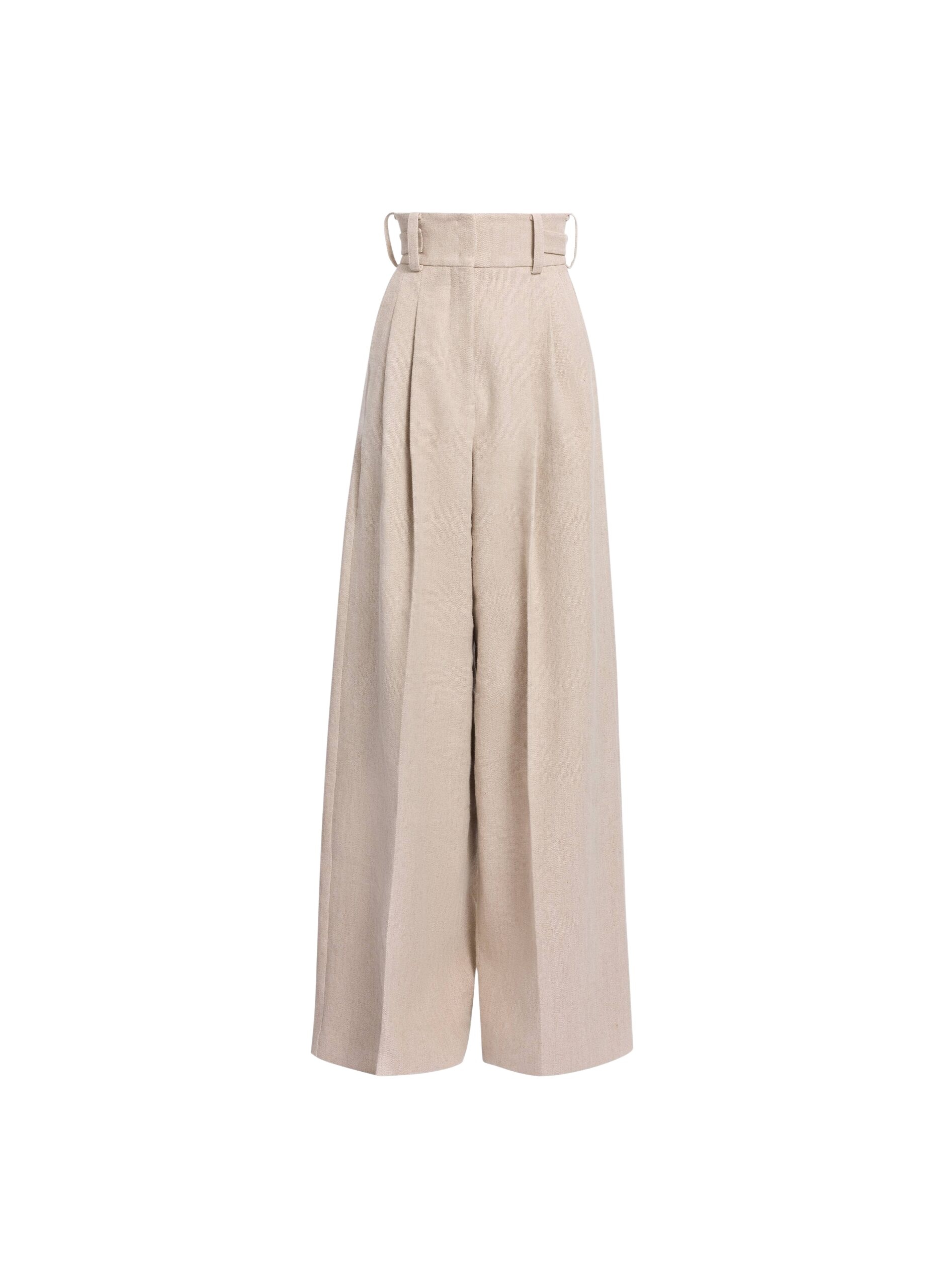 Elie Saab Cotton Canvas Pants