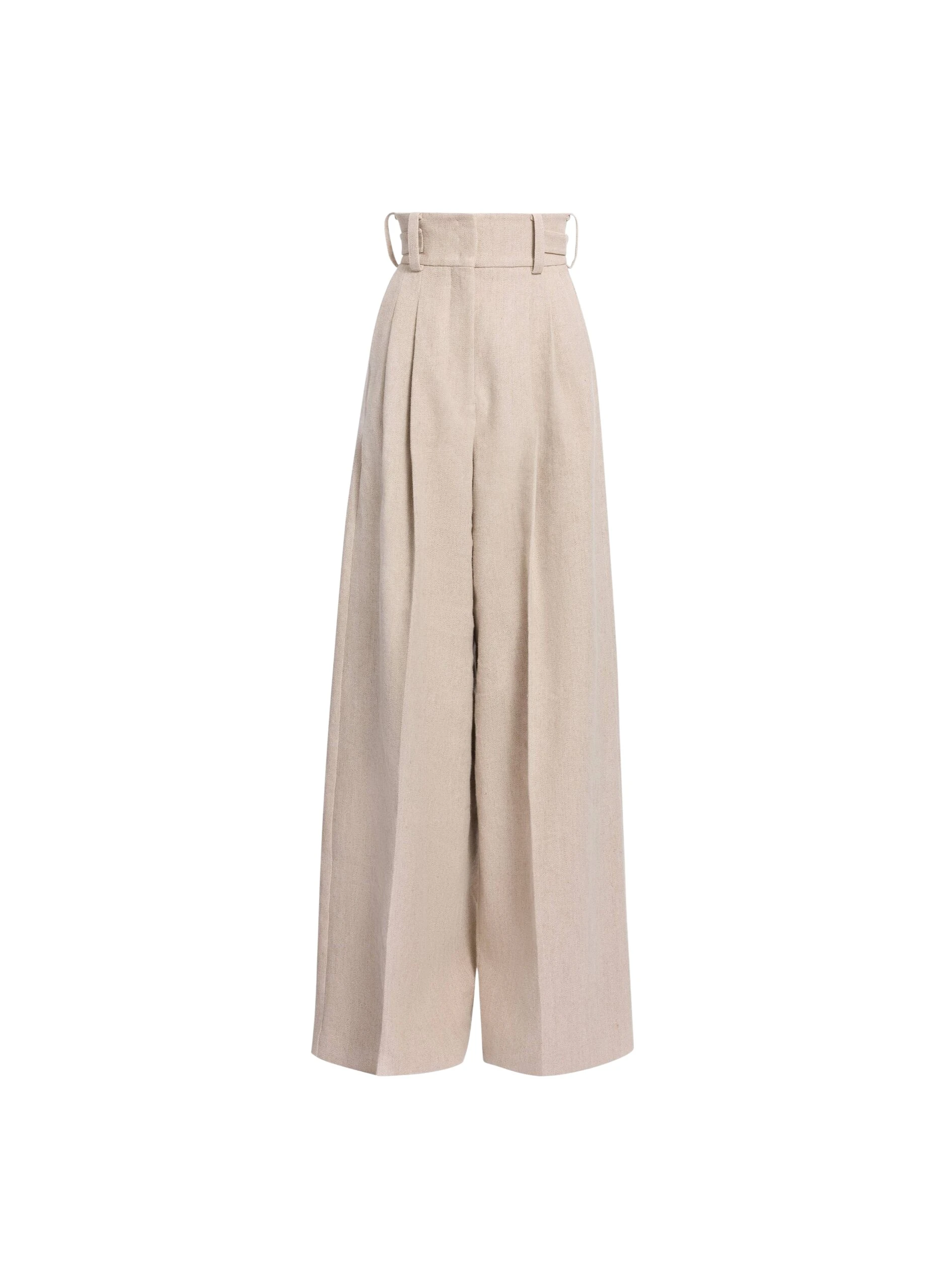 Elie Saab Cotton Canvas Pants
