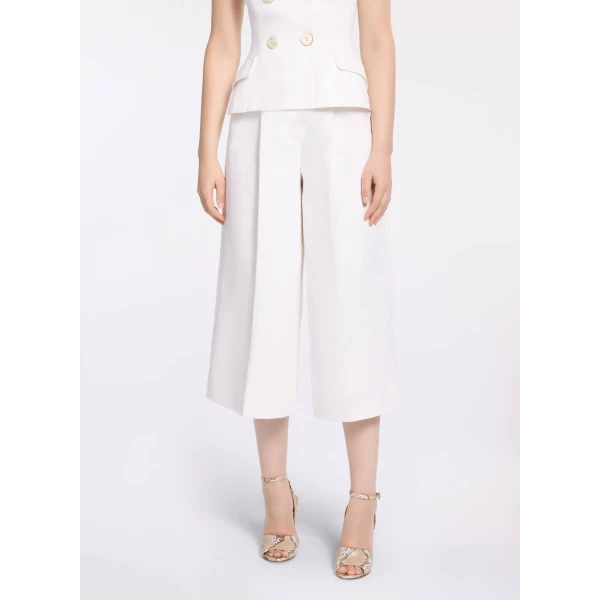 Elie Saab Cotton Piquet Bermuda Shorts, view 2