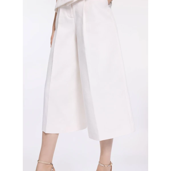 Elie Saab Cotton Piquet Bermuda Shorts, view 4