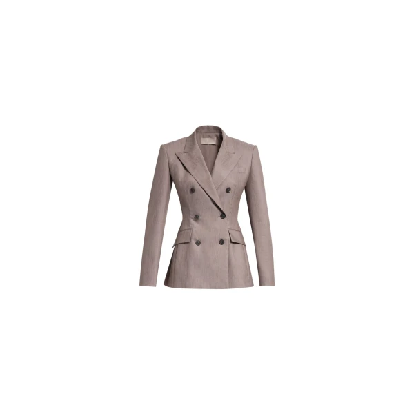 Elie Saab Cotton Twill Blazer