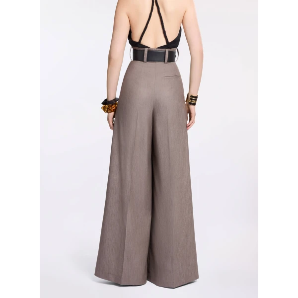 Elie Saab Cotton Twill Pants, view 3