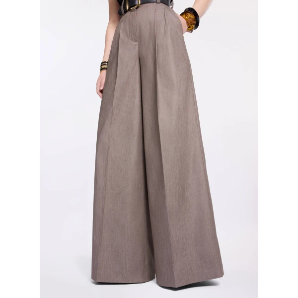 Elie Saab Cotton Twill Pants, view 4