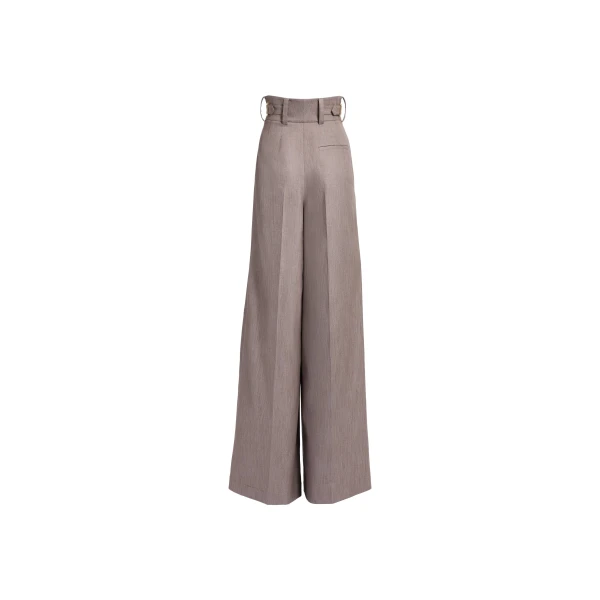 Elie Saab Cotton Twill Pants, view 5