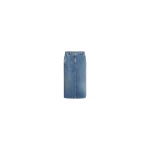 Elie Saab Denim Pencil Skirt