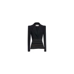 Elie Saab Embellished Cady Blazer