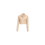 Elie Saab Embroidered Gabardine Jacket