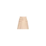 Elie Saab Embroidered Gabardine Short Skirt