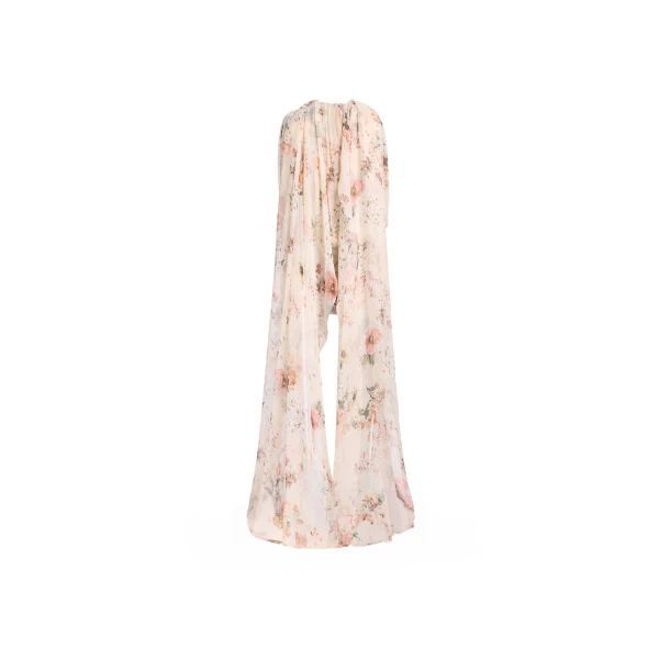 Elie Saab Floral Print Short Dress, view 5