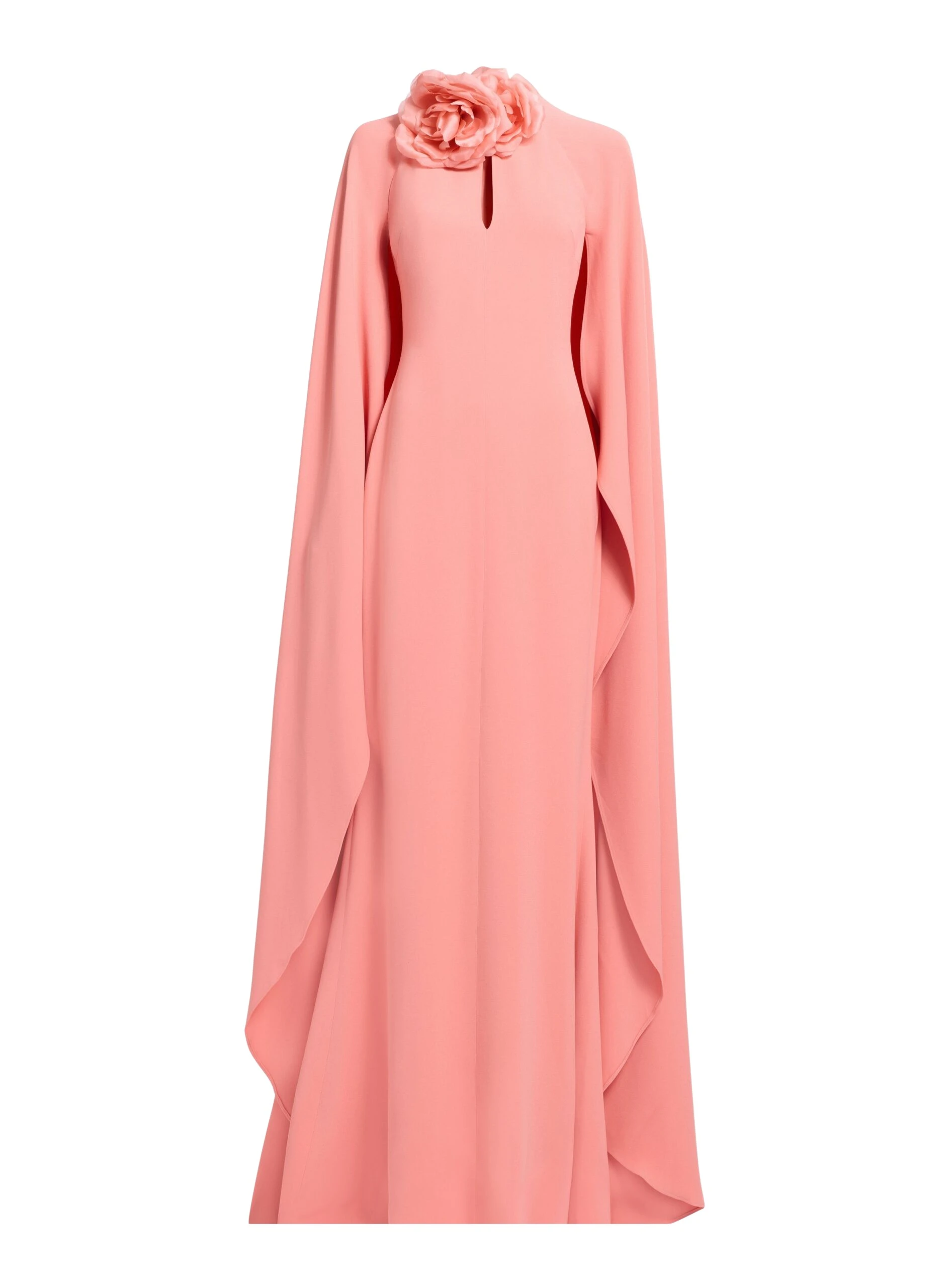Elie Saab Flower Embellished Cady Dress