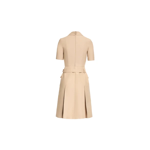 Elie Saab Gabardine Midi Dress, view 5