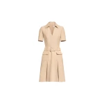 Elie Saab Gabardine Midi Dress