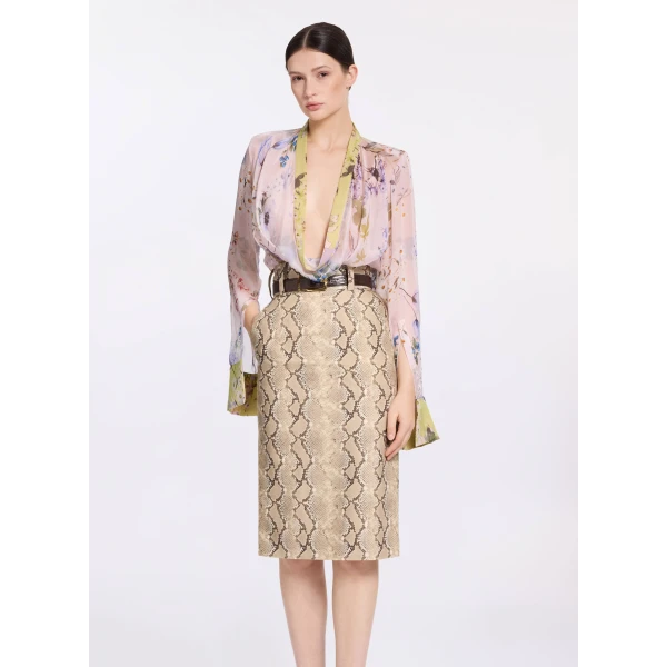 Elie Saab Garden Print Blouse, view 2