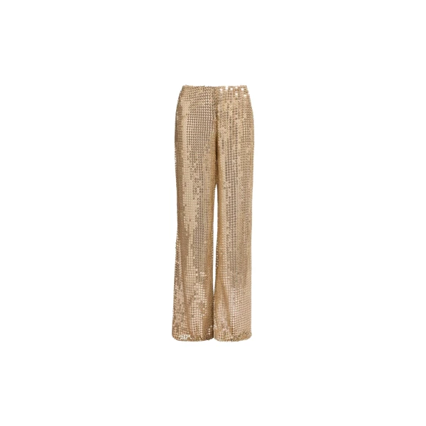 Elie Saab Gold Sequin Pants
