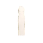 Elie Saab Halter Knit Dress