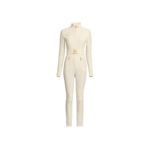 Elie Saab High Neck Jumpsuit in White featuring  – Luxury Designer Fashion at Luxury Shoes .