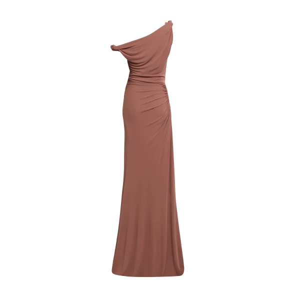 Elie Saab Jersey Long Dress, view 5