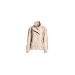 Elie Saab Leather Bomber Jacket