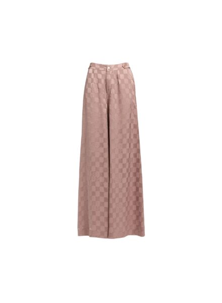 Elie Saab Monogram Jacquard Pants in Beige featuring  – Luxury Designer Fashion at Luxury Shoes .