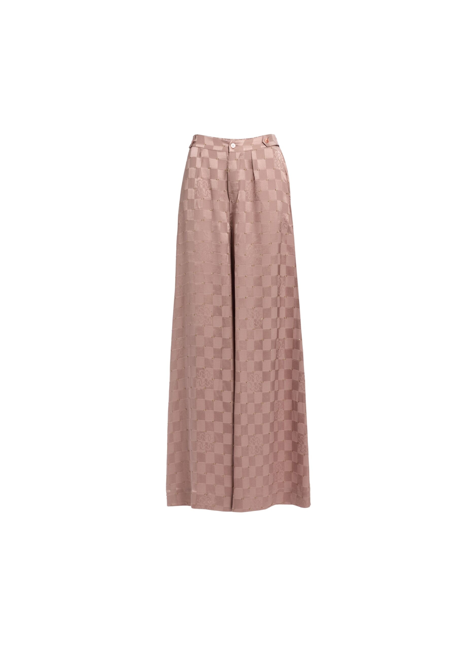 Elie Saab Monogram Jacquard Pants