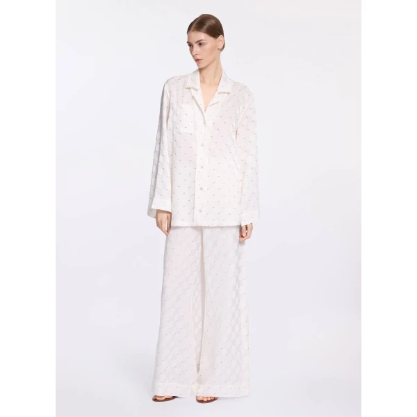 Elie Saab Monogram Jacquard Shirt, view 2