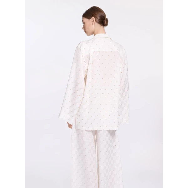 Elie Saab Monogram Jacquard Shirt, view 4