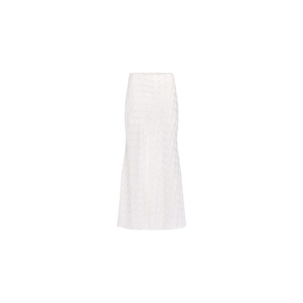 Elie Saab Monogram Jacquard Skirt