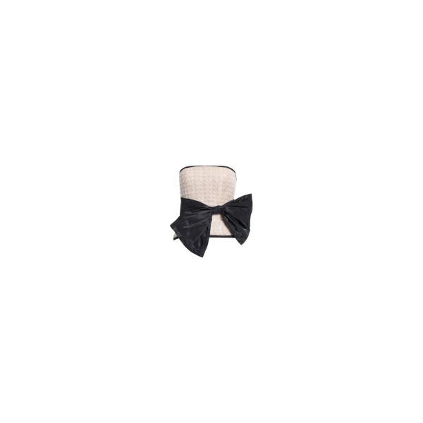 Elie Saab Pearl Corset with Bow Top