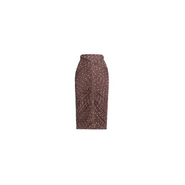 Elie Saab Polka Dot Printed Skirt