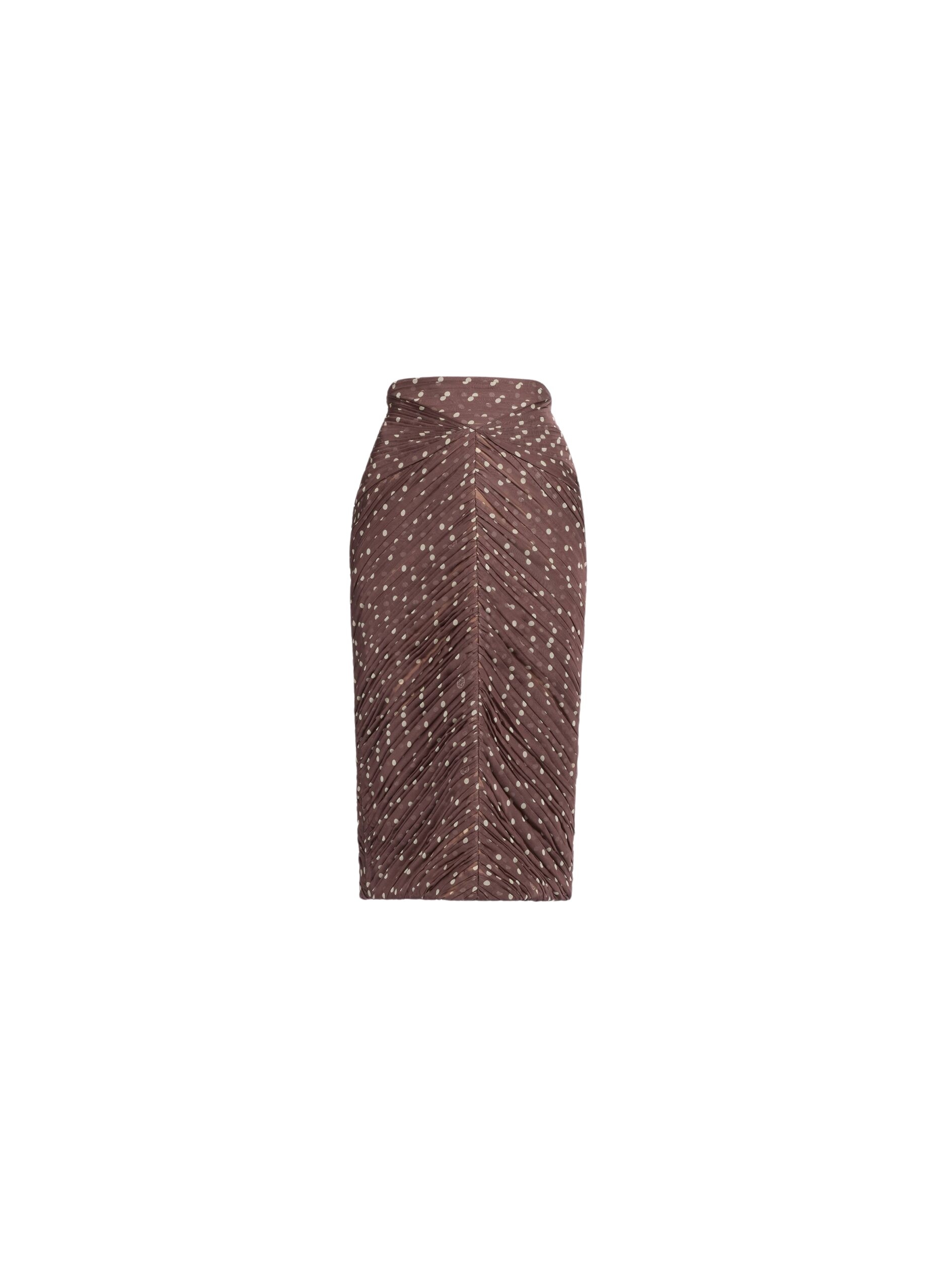Elie Saab Polka Dot Printed Skirt in Multicolour featuring  – Luxury Designer Fashion at Luxury Shoes .