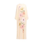 Elie Saab Printed Chiffon Kaftan