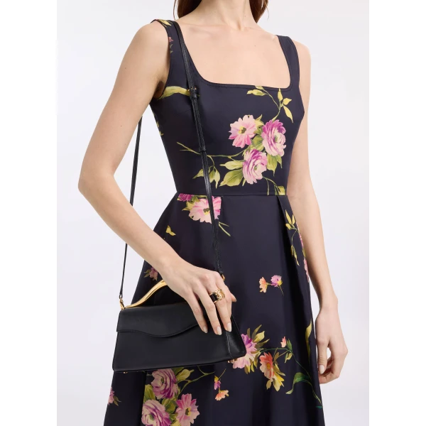 Elie Saab Printed Cotton Midi Dress, view 4
