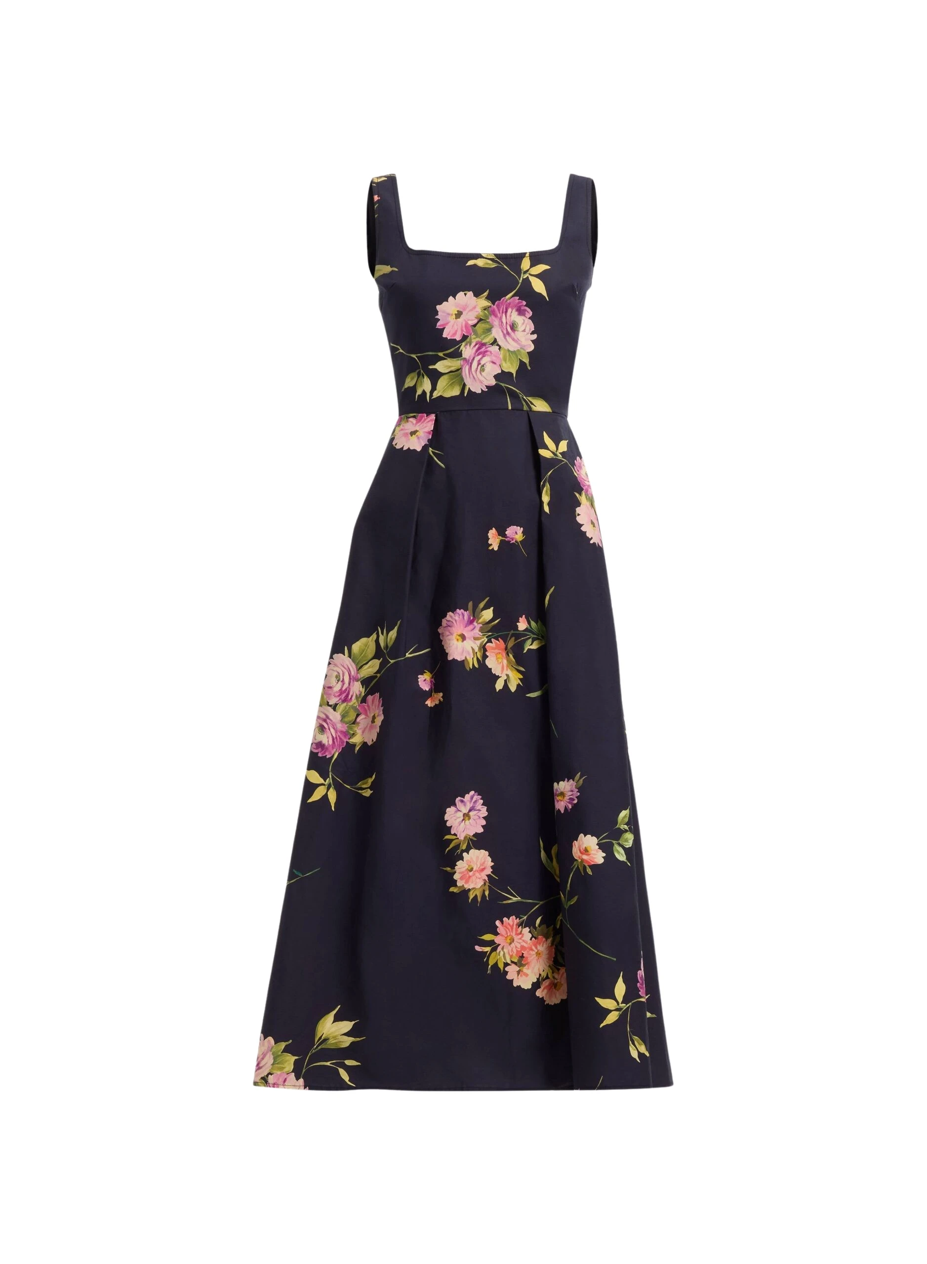 Elie Saab Printed Cotton Midi Dress