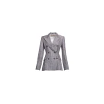 Elie Saab Printed Twill Blazer