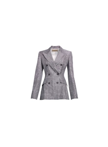 Elie Saab Printed Twill Blazer in Multicolour featuring  – Luxury Designer Fashion at Luxury Shoes .