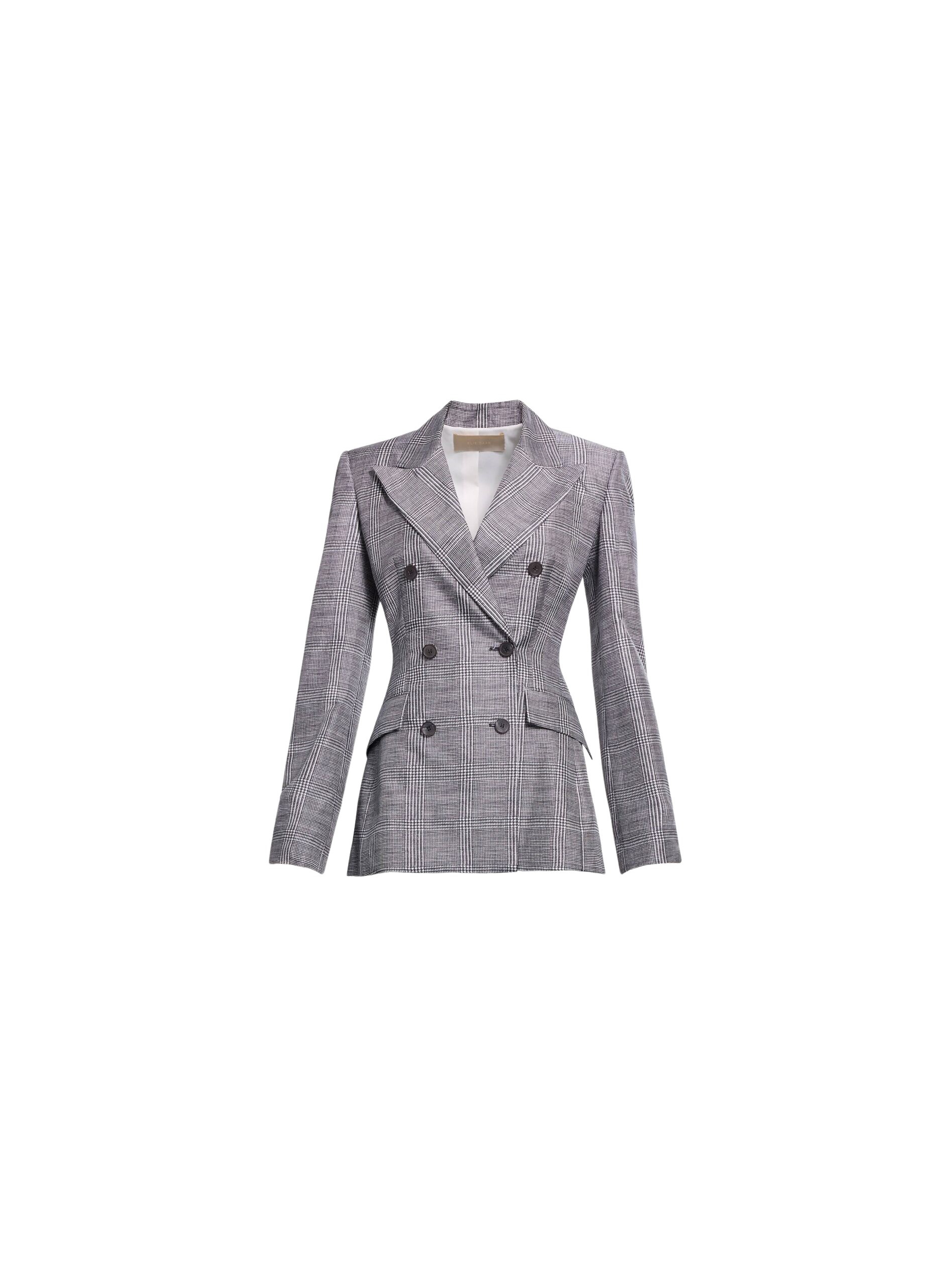 Elie Saab Printed Twill Blazer