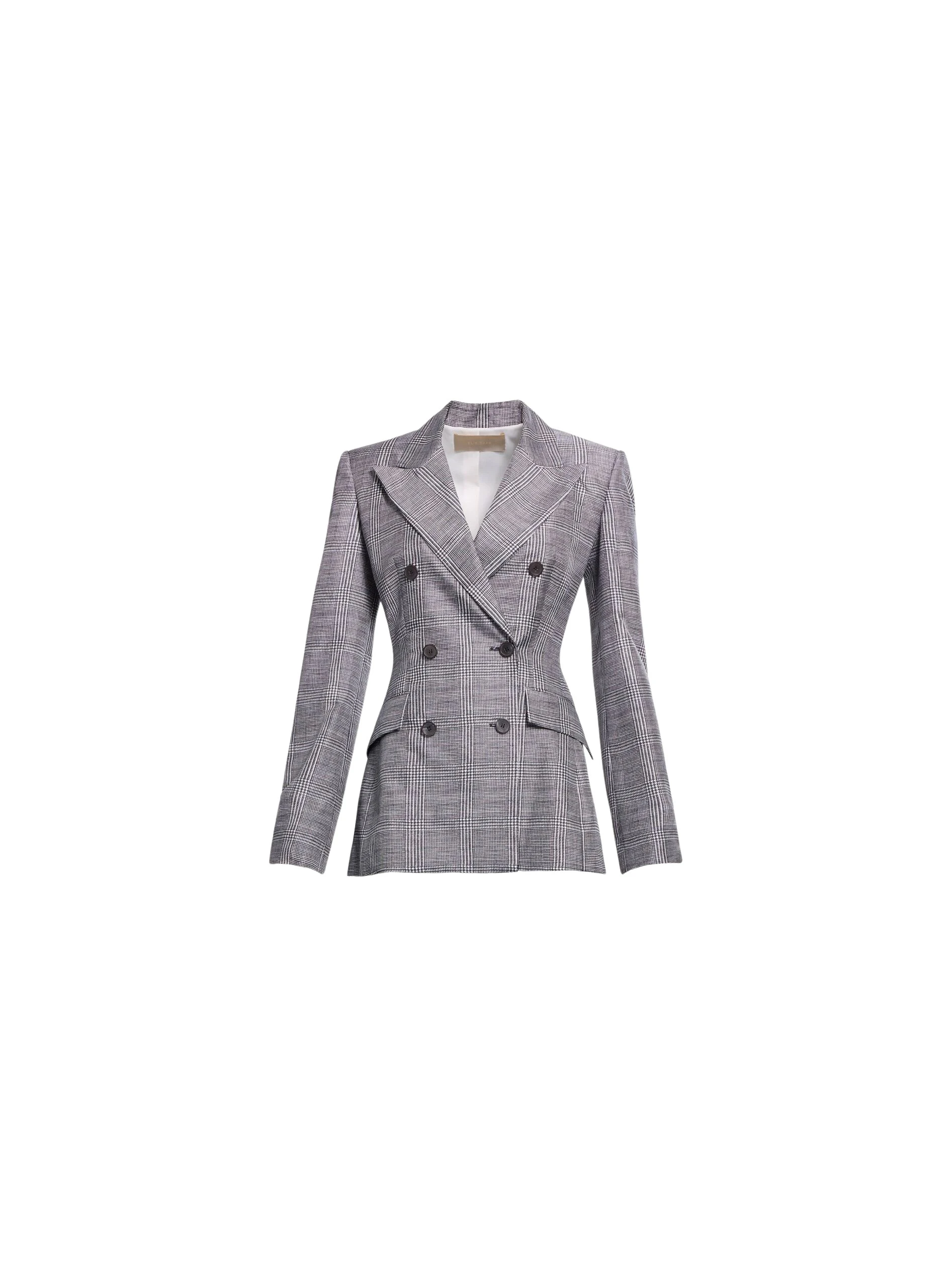 Elie Saab Printed Twill Blazer
