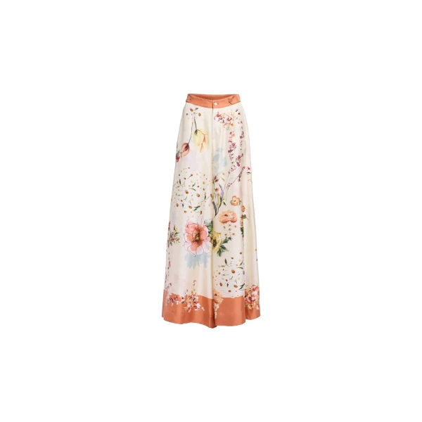 Elie Saab Printed Twill Pants