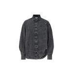 The Attico Eliza” black shirt
