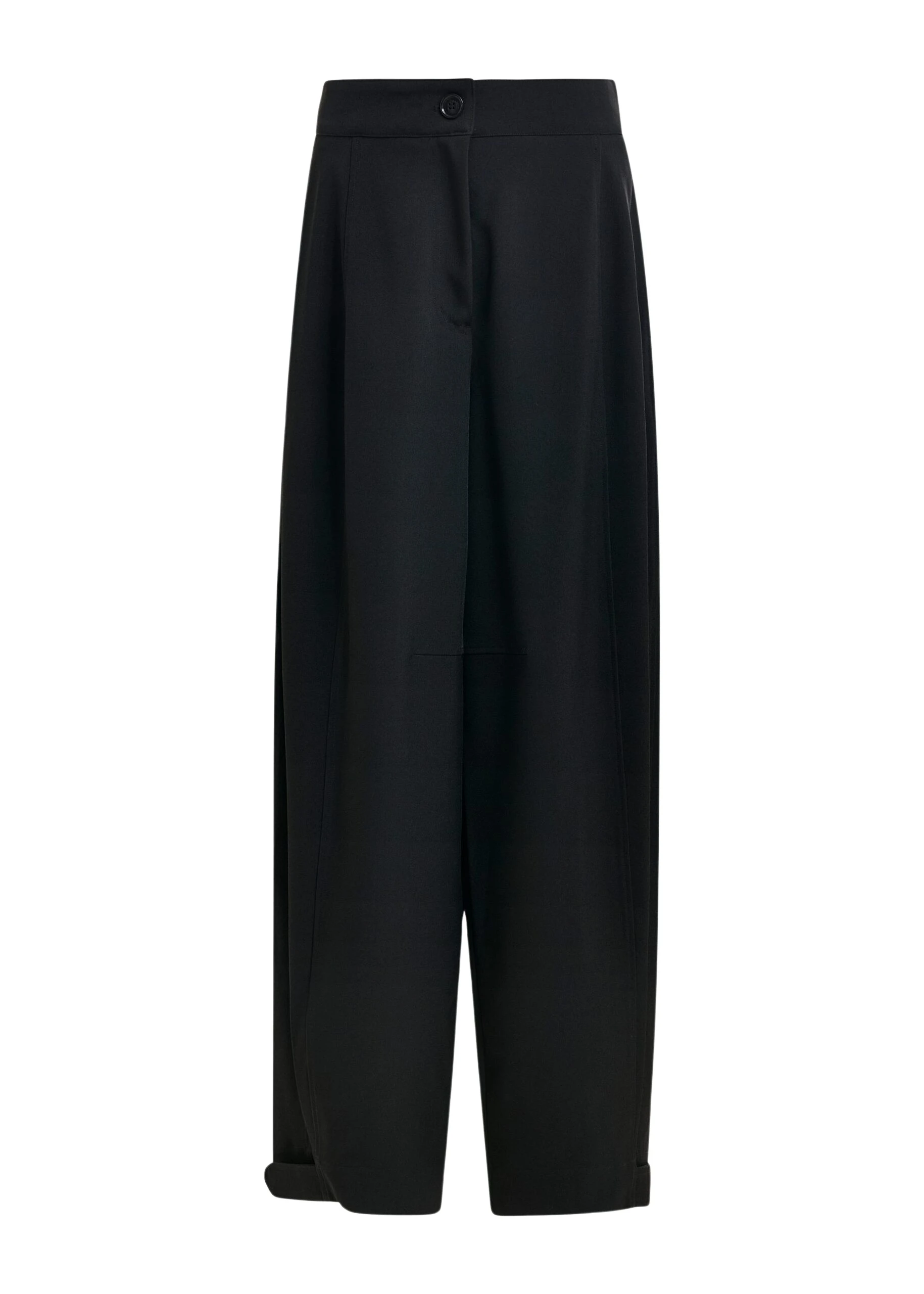 Essentiel-Antwerp-Black-barrel-leg-pants-with-twisted-side-seams-scaled80772_nobg Essentiel Antwerp Black barrel-leg pants with twisted side seams