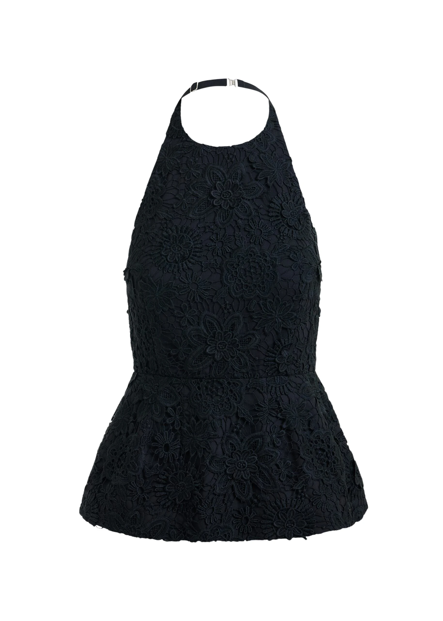 Essentiel-Antwerp-Black-floral-lace-halter-peplum-top-scaled74475_nobg Essentiel Antwerp Black floral lace halter peplum top