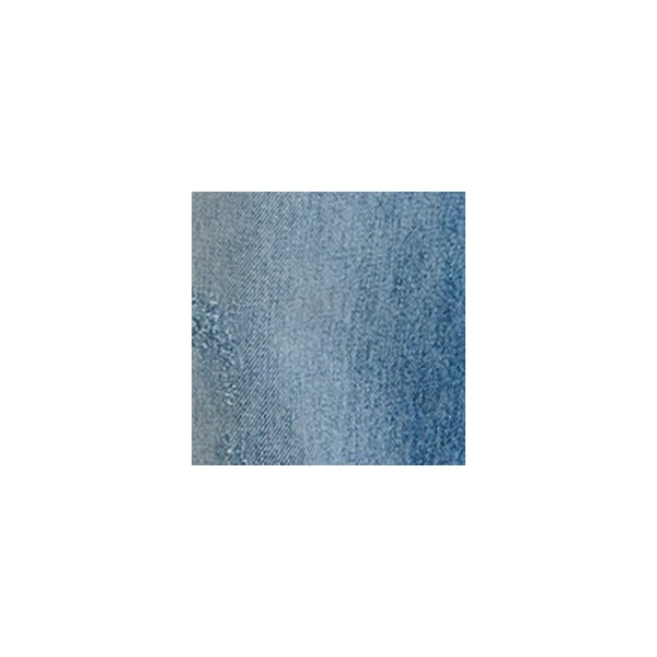 Essentiel Antwerp Blue organic cotton cropped boyfriend jeans, view 2