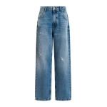 Essentiel Antwerp Blue organic cotton cropped boyfriend jeans